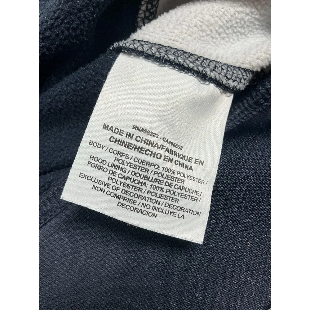 Nike Hoodie Mens XL Blue Therma-FIT Pullover Hooded Fleece Drawstring Swoosh